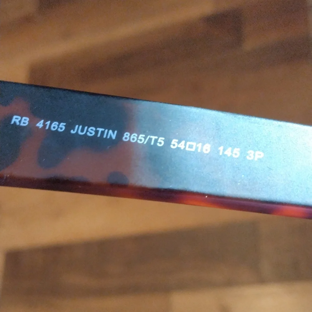 Authentic Justin Tortoise shell Mens Ray Band Sunglasses